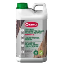Owatrol Prepdeck product for removing old coatings from decking