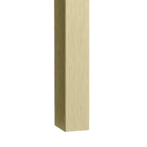 Vertical glossy gold-coloured wall slat measuring 30x40 mm.