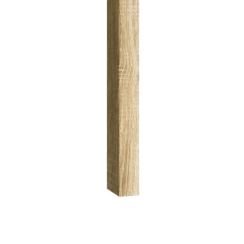 Vertical Sonoma oak-coloured wall slat with a natural wood texture.