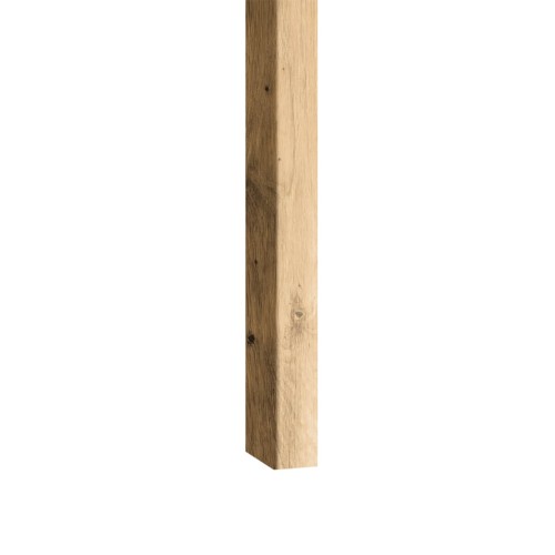 Vertical artisan oak-coloured wall slat with a visible wood texture and grain.