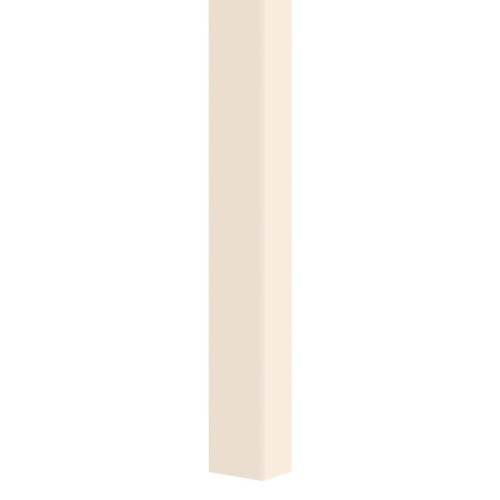 Beige decorative strip – a profile of a vertical wall slat with a laminated finish.