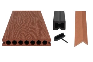 DUO composite system for a 20m2 terrace - Copper