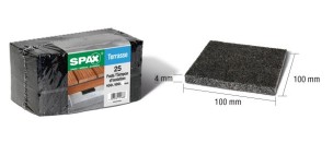 SPAX Joist support pad – 4x100x100mm