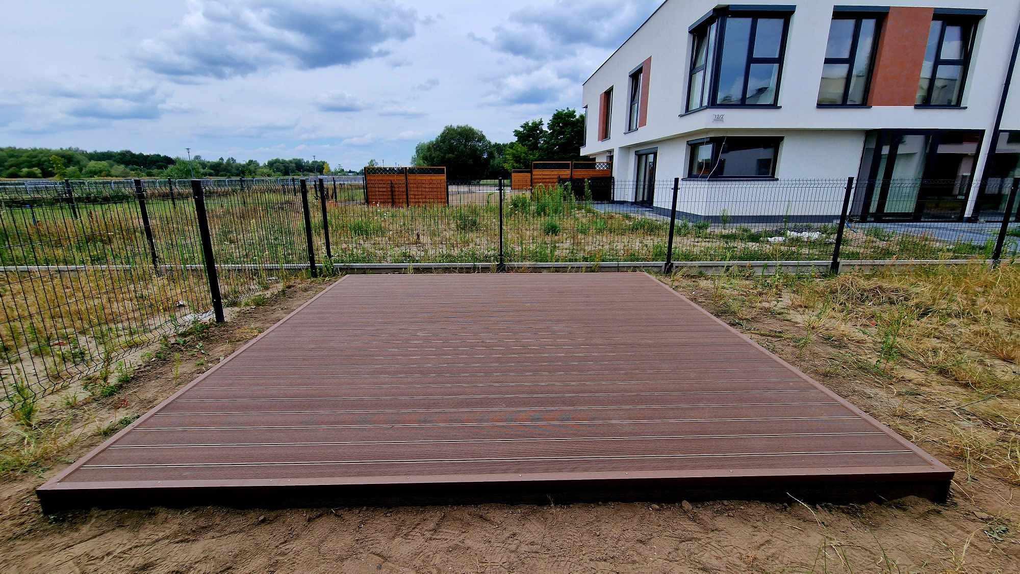 ground-level terrace