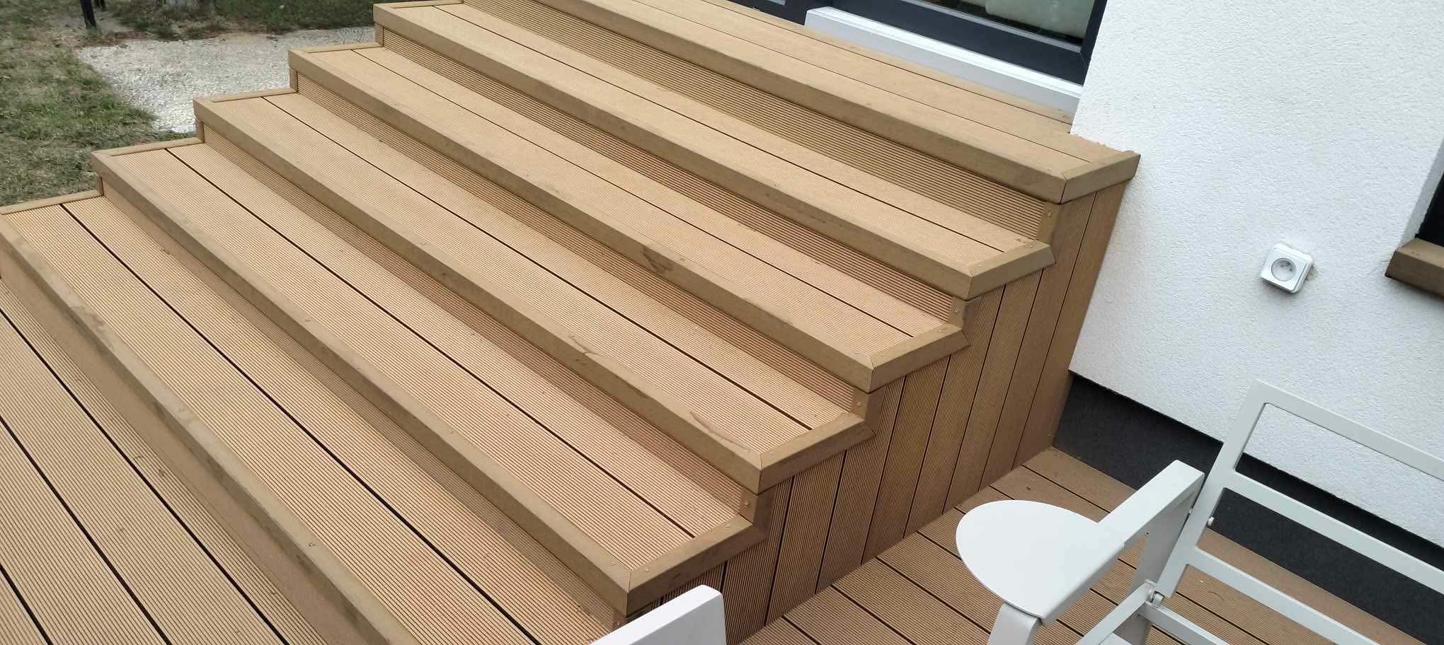 composite patio steps
