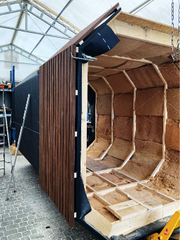 Scandi sauna materials